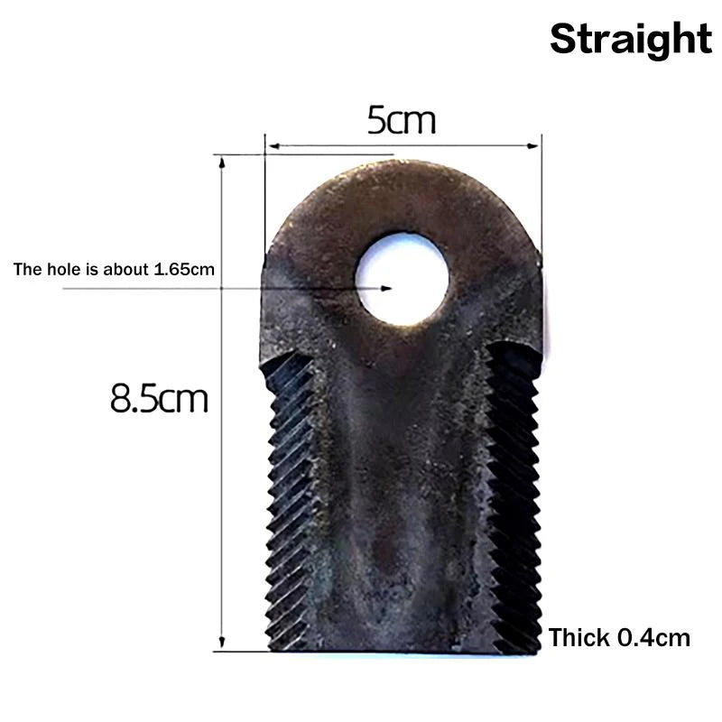 Serrated Knife Hammer | Lawn Mower Grass Shredder Replacement