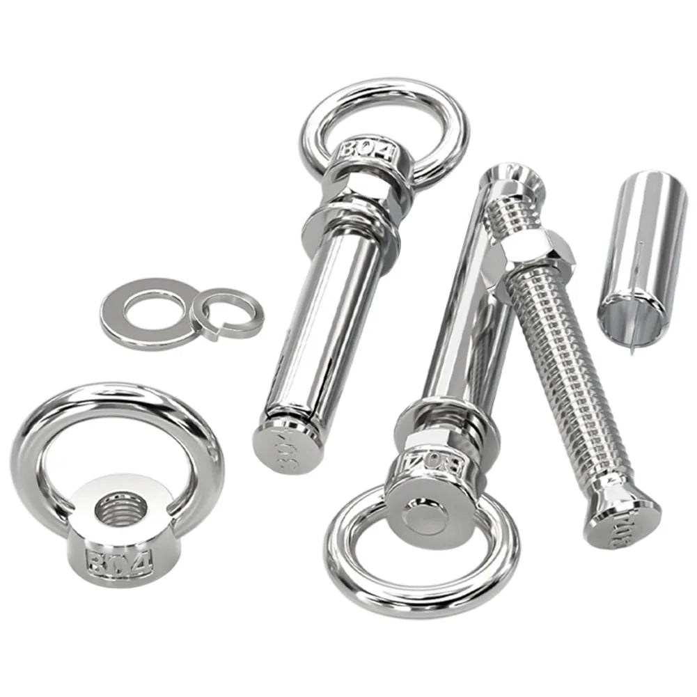 304 Stainless Steel Expansion Bolts Ring Hook Anchor Concrete Eye