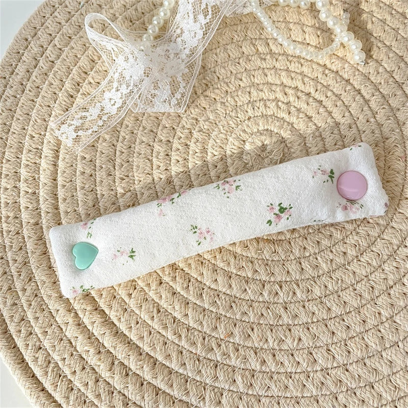 Floral Fabric Cable Winder & Cord Organizer Strap