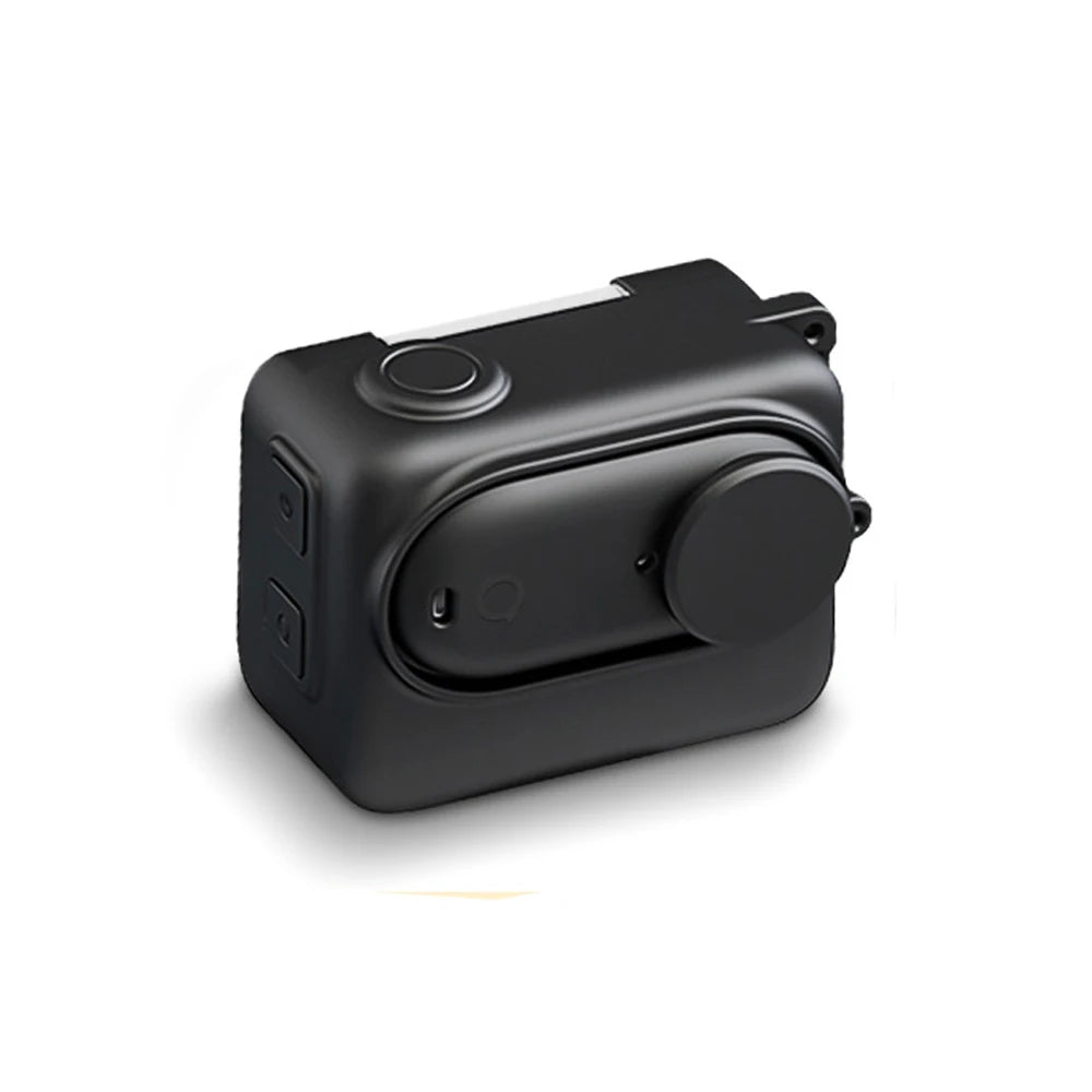 Silicone Case For Insta360 GO 3S Camera Battery Compartment and fuselage Protective Cover Case with Lens Cap Peaceful Pleasures Health and Wellness Default Title
