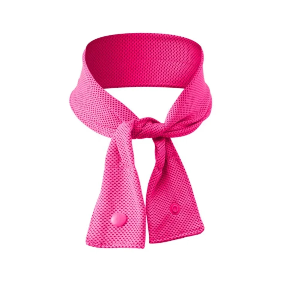 Cooling Ice Scarf Ice Scarf with A Natural Cool Feeling Sweat-wiping Towel Outdoor Ice Belt Sports Headscarf Cooling Cold Towel Peaceful Pleasures Health and Wellness