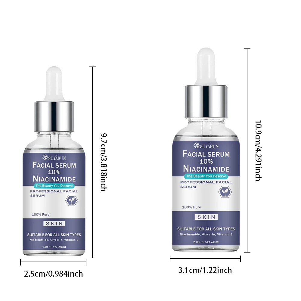 SUYARUN Premium Niacinamide Face Serum - Brightening & Moisturizing, Anti-Aging, Pore Minimizer & Oil Control for All Skin Types Peaceful Pleasures Health and Wellness