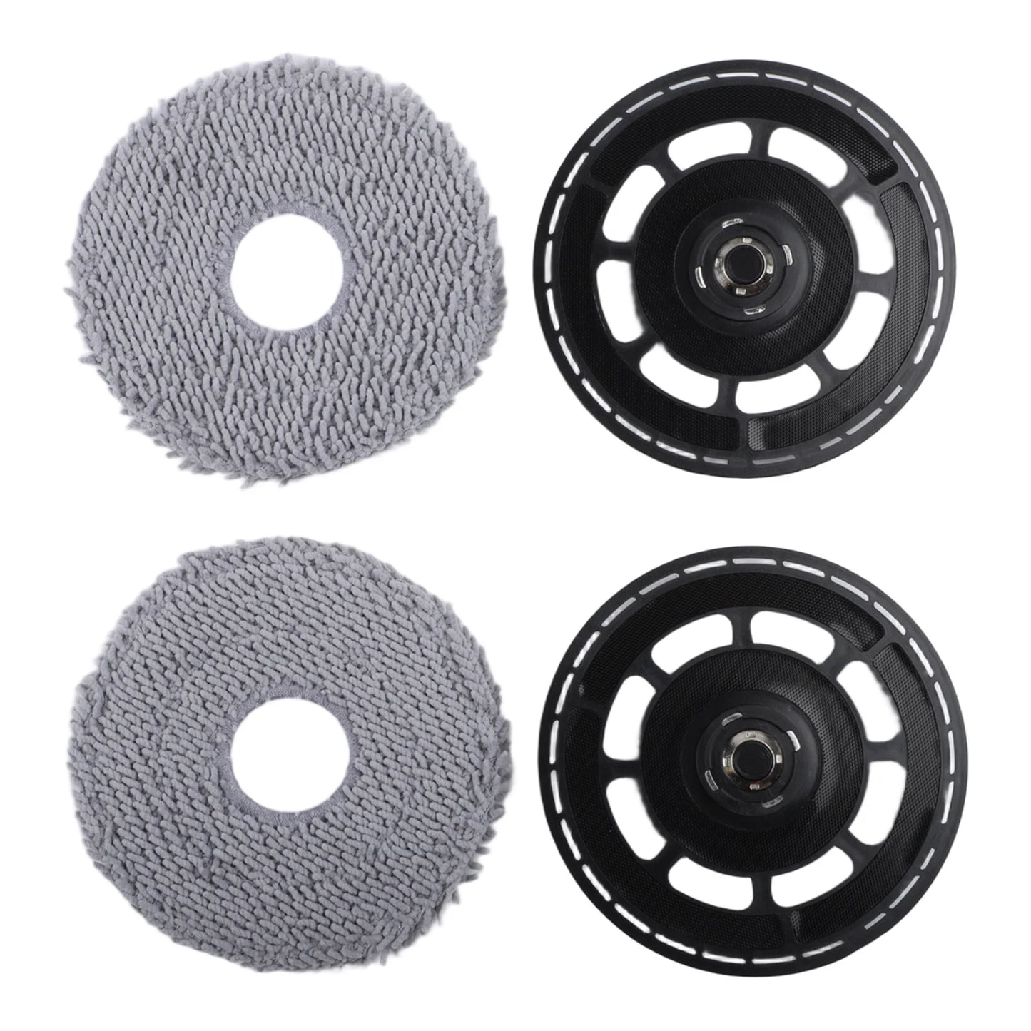 Roborock QV35S Series Compatible Mop Bracket Microfiber Pad