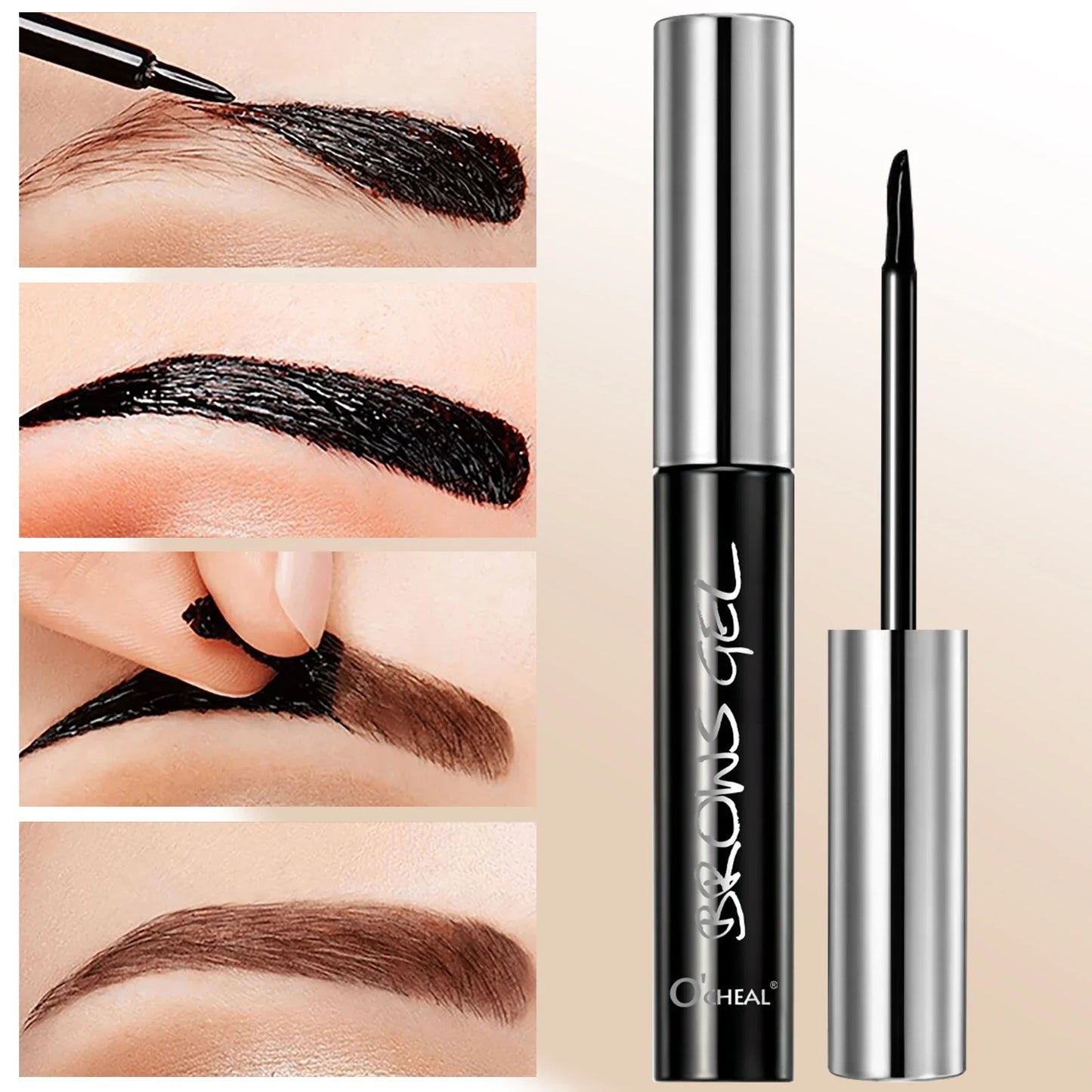 O'Cheal Peel-Off Eyebrow Gel | Waterproof Semi-Permanent Tint