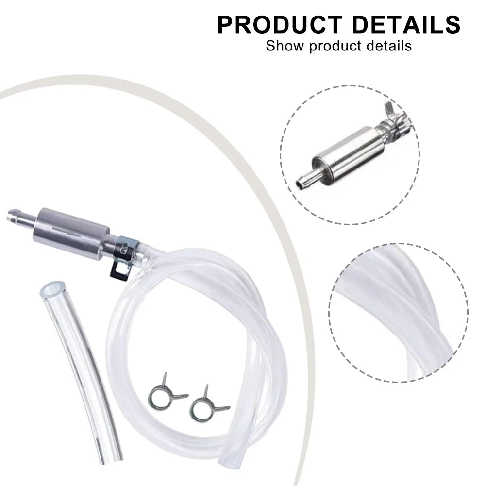 Effortless Brake Bleeder Leak-resistant Hose One-way Check Valves