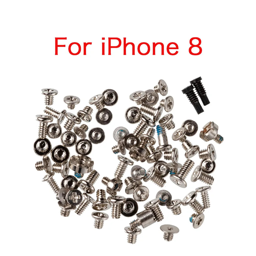 iPhone 7–12 Pro Max Full Screw Replacement Set | 5-Star Screws
