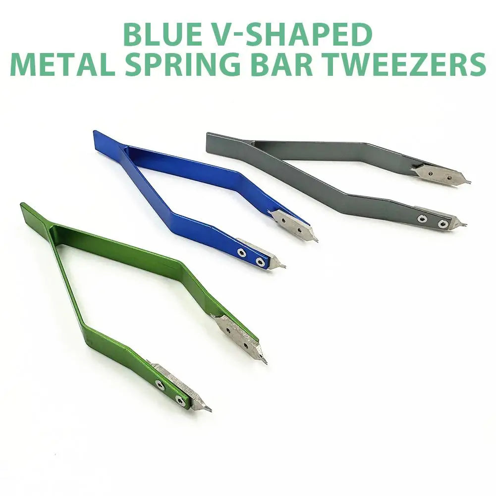 Y-type Watch Band Tweezer Professional Precision Spring Bar Removal Tool for Watch Jewelry Bracelets Repair Tools Peaceful Pleasures Health and Wellness
