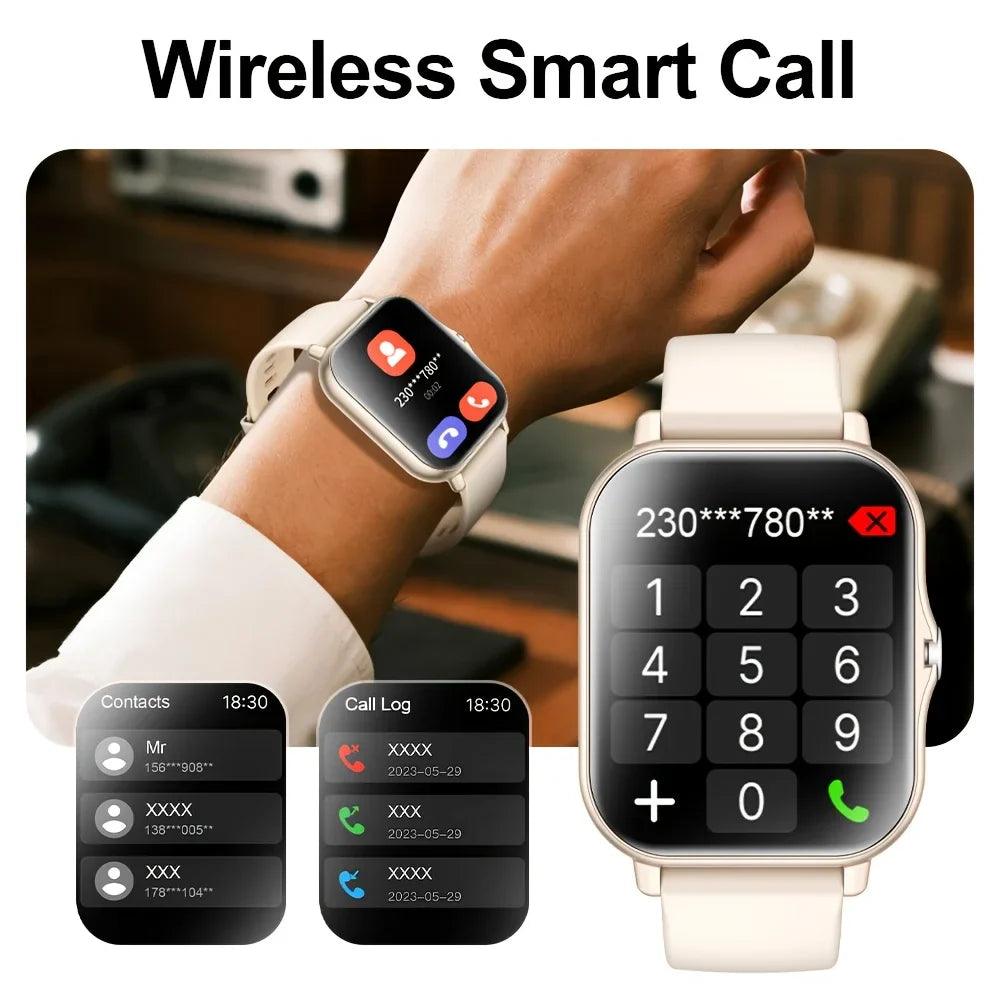 ERUN Smartwatch 1.83" Touch Screen – Calls, Sleep & Activity