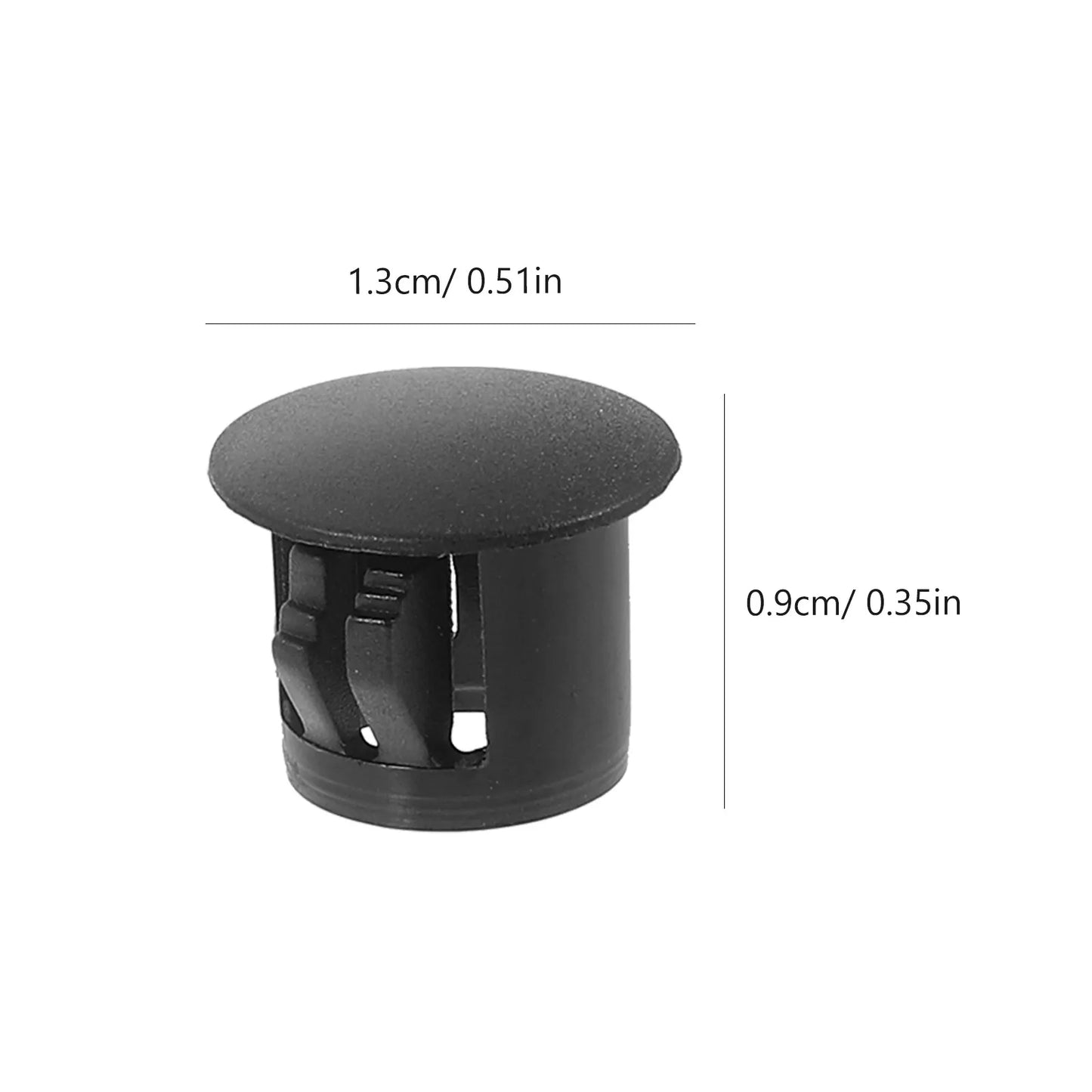20Pcs Plastic Screw Hole Plugs 10Mm Diameter Hole Cover Caps for Furniture Cabinets Cupboards Doors Windows Reusable Decorative Peaceful Pleasures Health and Wellness