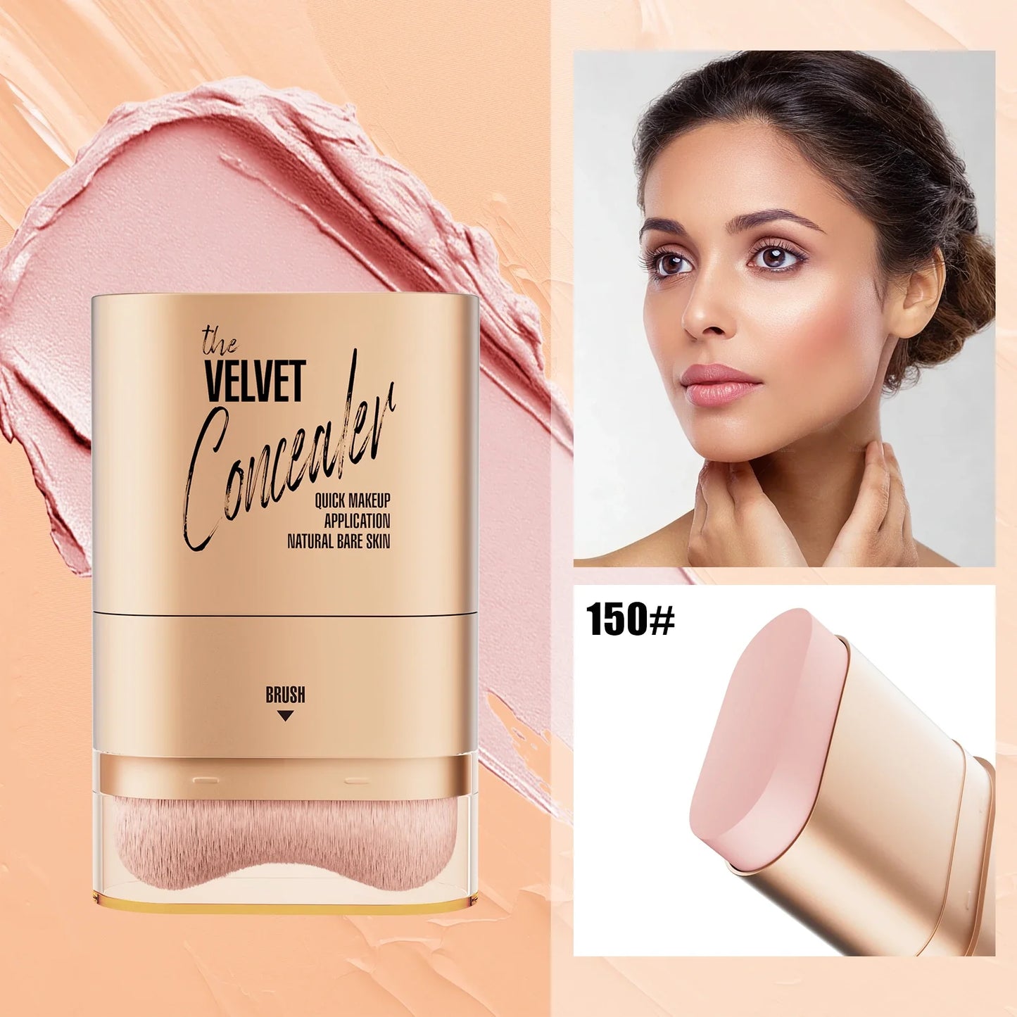 Hello Kiss Contour & Concealer Stick – Long-Wear, All Skin
