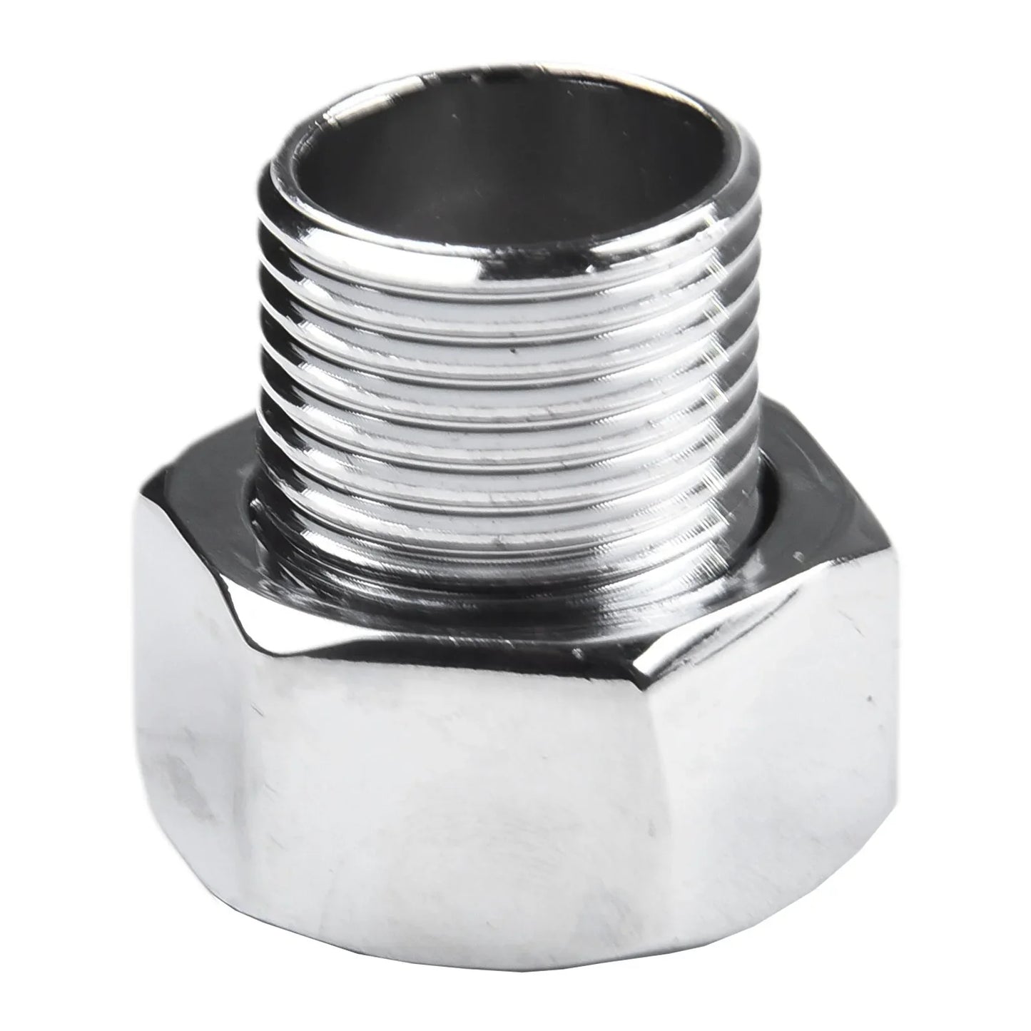 304 Stainless Steel Radiator Valve Tail 3/4" Female x 1/2" Male
