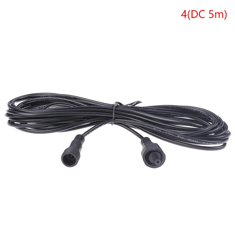High Quality 3M 5M 10M Low Frequency Universal Wear Resistant Portable Solar Spotlights Waterproof Cord Extension Cable Peaceful Pleasures Health and Wellness A4