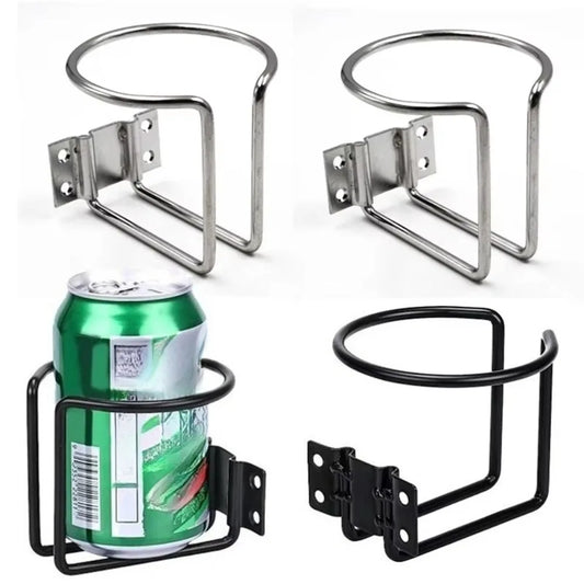 Stainless Steel Boat Ring Cup Drink Holder Universal Drinks Holders for Marine Yacht Truck Rv Car Trailer Hardware Accessories Peaceful Pleasures Health and Wellness