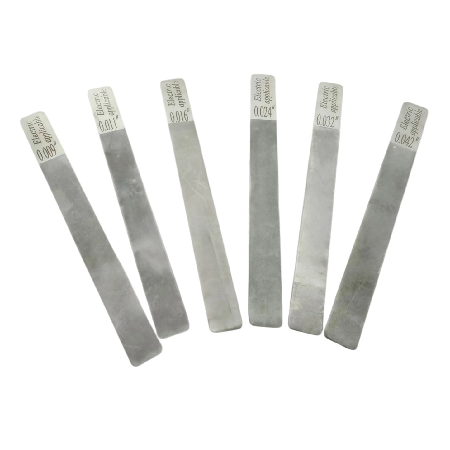 6pcs Guitar Nut Fret File Multifunctional Fret Crowning Files Slot Luthier Repair Tool for Electric Acoustic Guitars & Bass Care Peaceful Pleasures Health and Wellness Electric 09 to 42