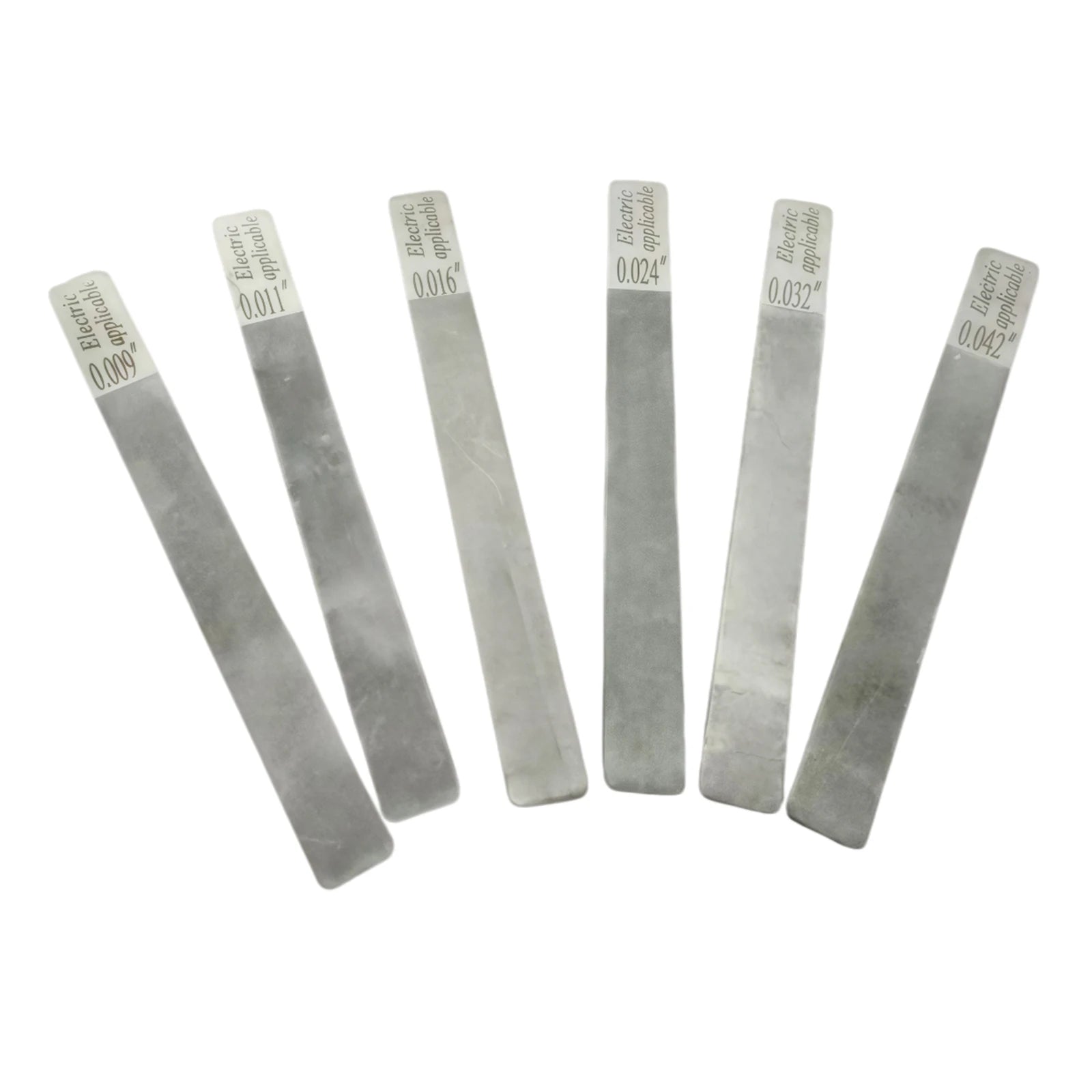 6pcs Guitar Nut Fret File Multifunctional Fret Crowning Files Slot Luthier Repair Tool for Electric Acoustic Guitars & Bass Care Peaceful Pleasures Health and Wellness Electric 09 to 42