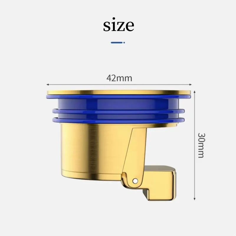 All-Brass Floor Drain Core – Anti-Odor & Insect-Proof Insert