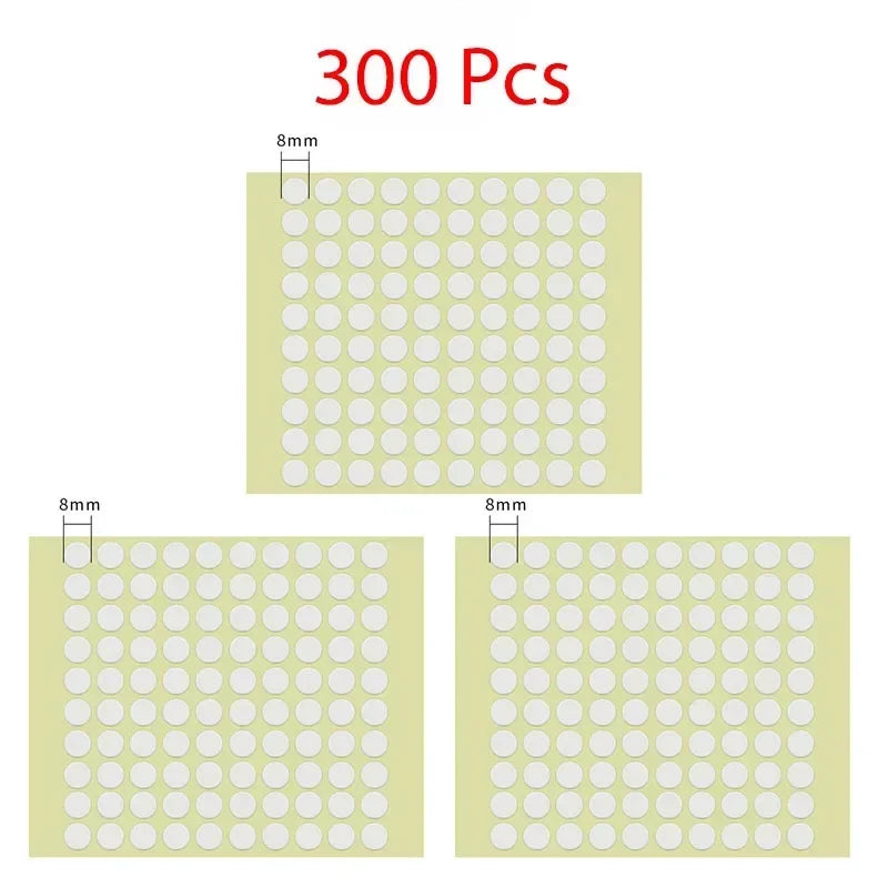 Candle Wick Adhesive Dots – Double-Sided Stickers for Candle Making Candle Making Supplies Peaceful Pleasures Health and Wellness 8mm 300pcs