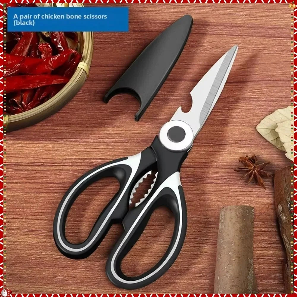 Heavy Duty Stainless Steel Kitchen Scissors & Poultry Shears