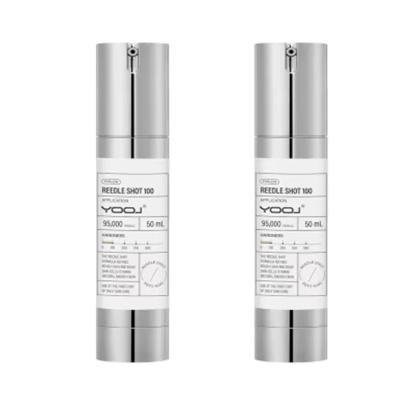 REEDLE SHOT 100 Sponge Microneedle Essence Aloe Vera Centella Asiatica Propolis Essence Hydrating Lightening Fine Line Essence Peaceful Pleasures Health and Wellness Serum 2pcs