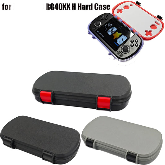Handheld Game Console Hard Case Shockproof Protective Cover for Anbernic RG40xx H Protective Storage Box Peaceful Pleasures Health and Wellness