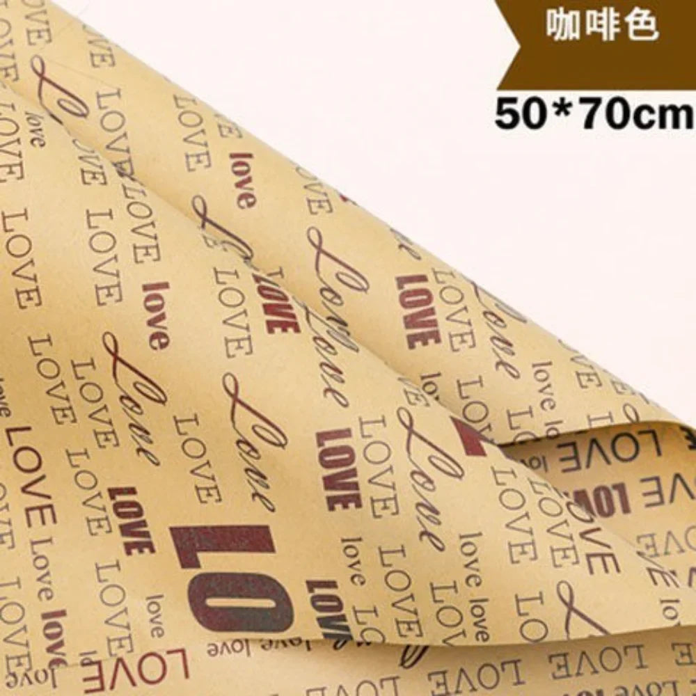 Vintage Newspaper Kraft Gift Wrapping Paper – 50x70cm Sheet