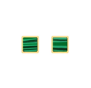 Women's Gold Hoop Earrings – 18K Stainless Steel, Waterproof