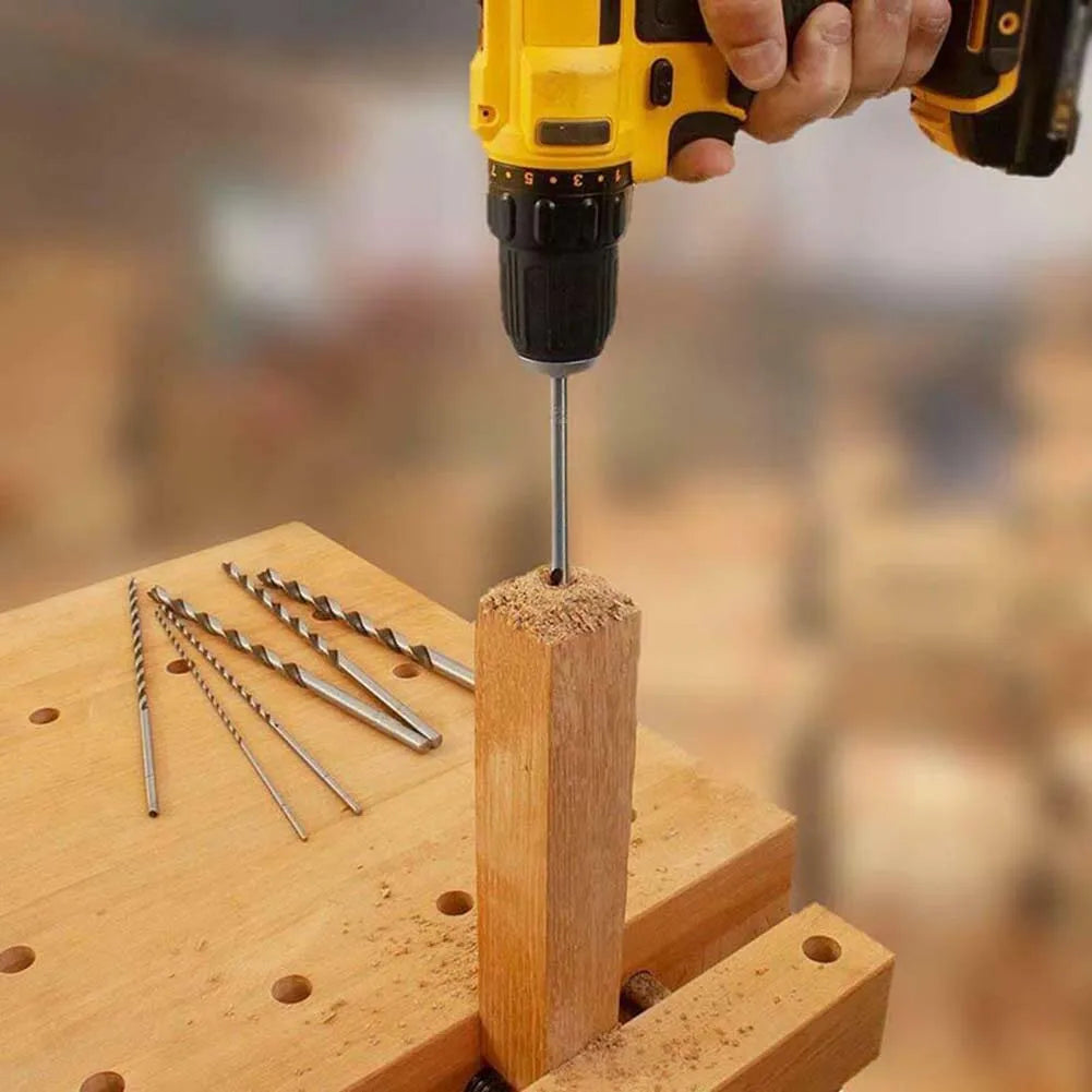 Extra Long HSS Drill Bits 2 3 5 4 Double Fluted Bit Metal Wood Deep