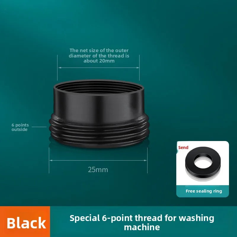 3/4" & 1/2" Thread Faucet Hose Tap Water Quick Connector