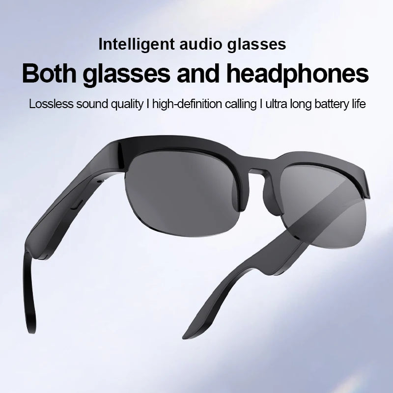 2026 New Smart Glasses Bluetooth Call Voice Assistant Music Outdoor Sport Smartglasses Men Women UV-Protection SunGlasses Peaceful Pleasures Health and Wellness