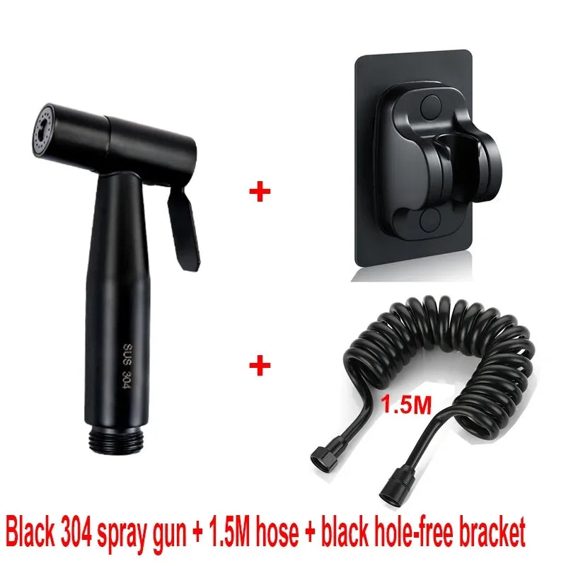 Handheld Bidet Sprayer Set | 304 Stainless Steel Toilet Sprayer