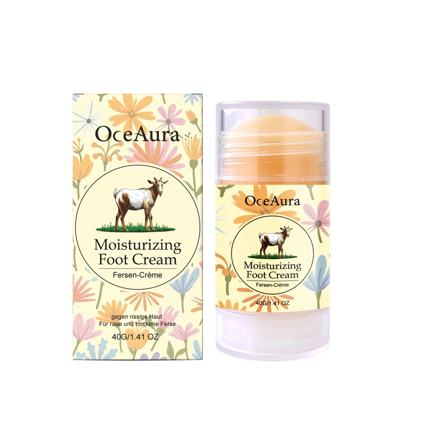 OceAura Lanolin Hand & Foot Cream for Dry, Rough Skin