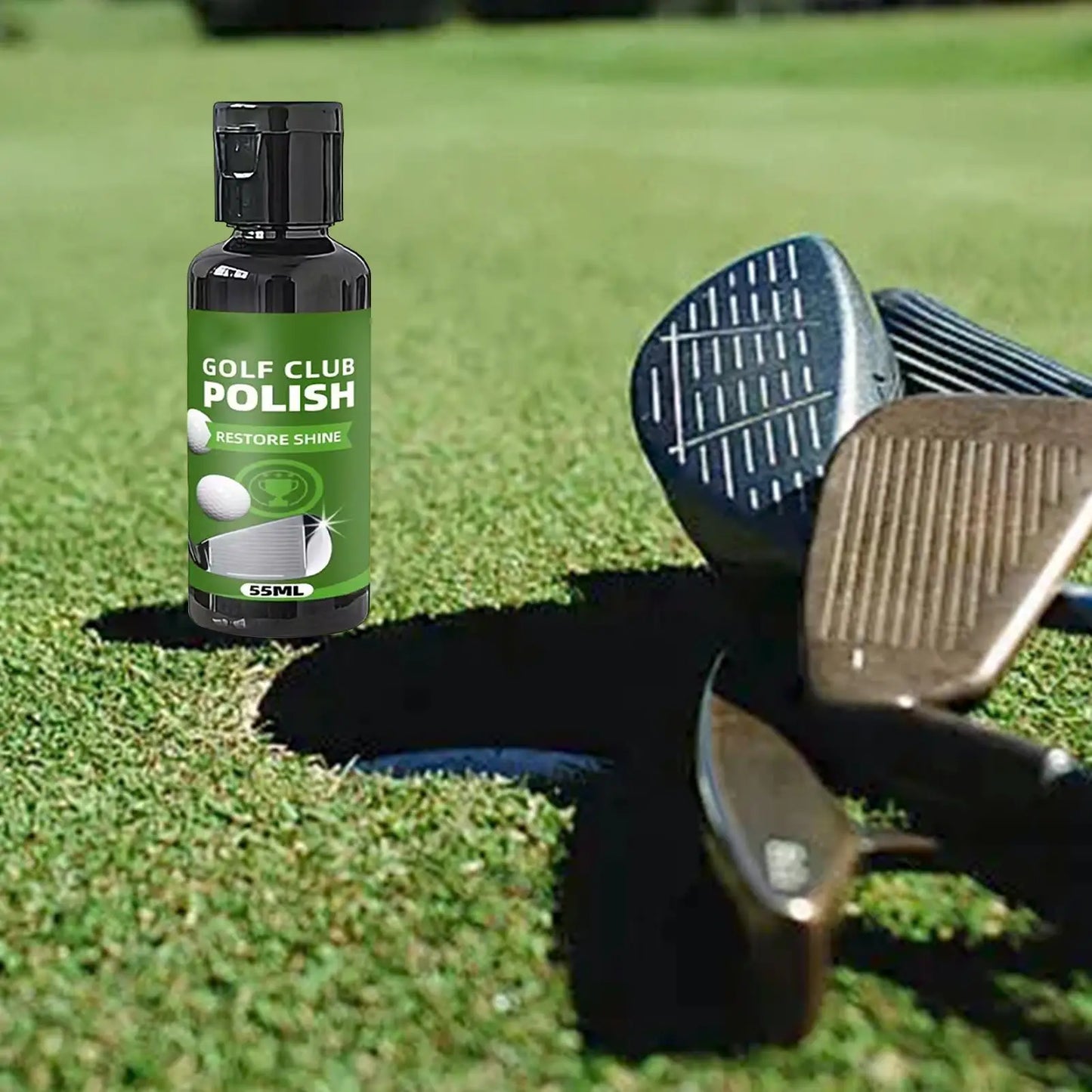 Golf Club Polish & Rust Remover Kit 55ml with Sponge