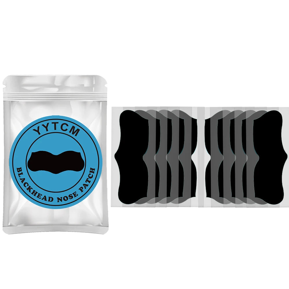 Large Size Black Nose Strips Bamboo Charcoal Blackhead Remover Deep Cleansing Pore Strips for Nose Care 5/10/15/20/30/50/100pcs Peaceful Pleasures Health and Wellness 10pcs