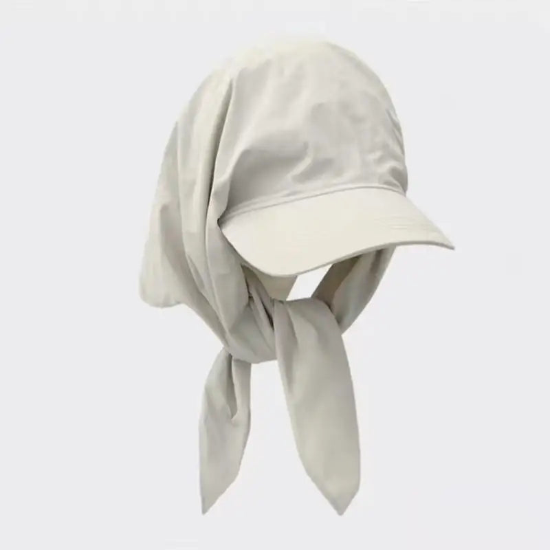 Unisex Outdoor Visor Hat with Adjustable Bandana Headscarf