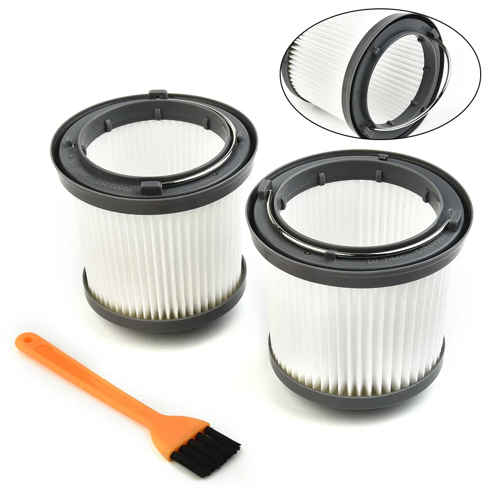 2-Pack Washable Filter for Black & Decker DustBuster + Brush