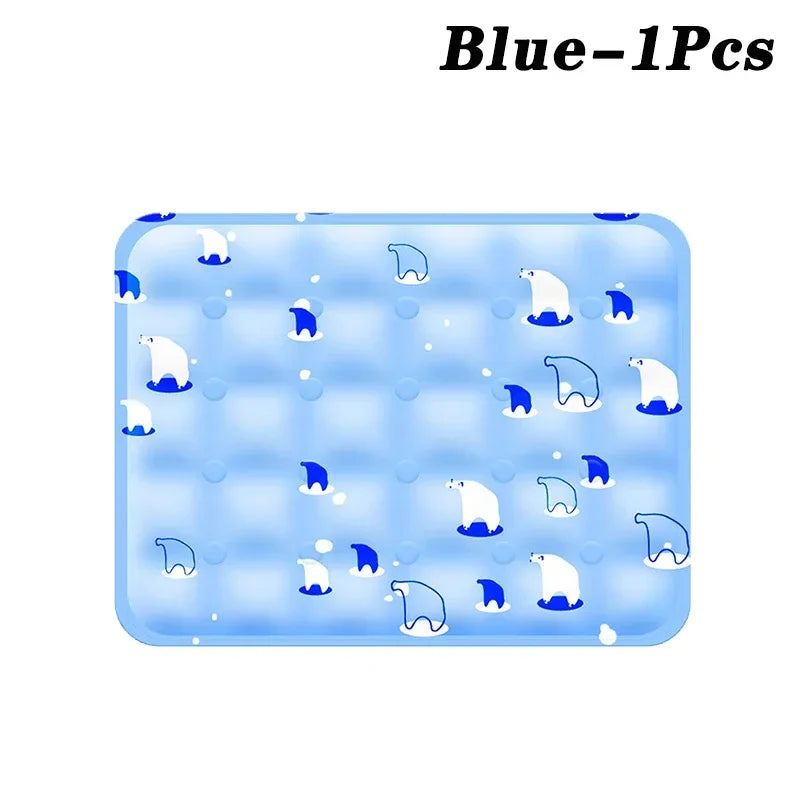 Large Pet Cooling Mat – Gel Pad for Dogs & Cats Summer Heat