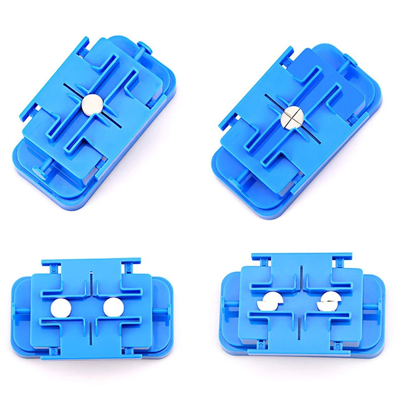 Pill Splitter & Cutter – Stainless Steel Blade, 1/2 & 1/4 Cut
