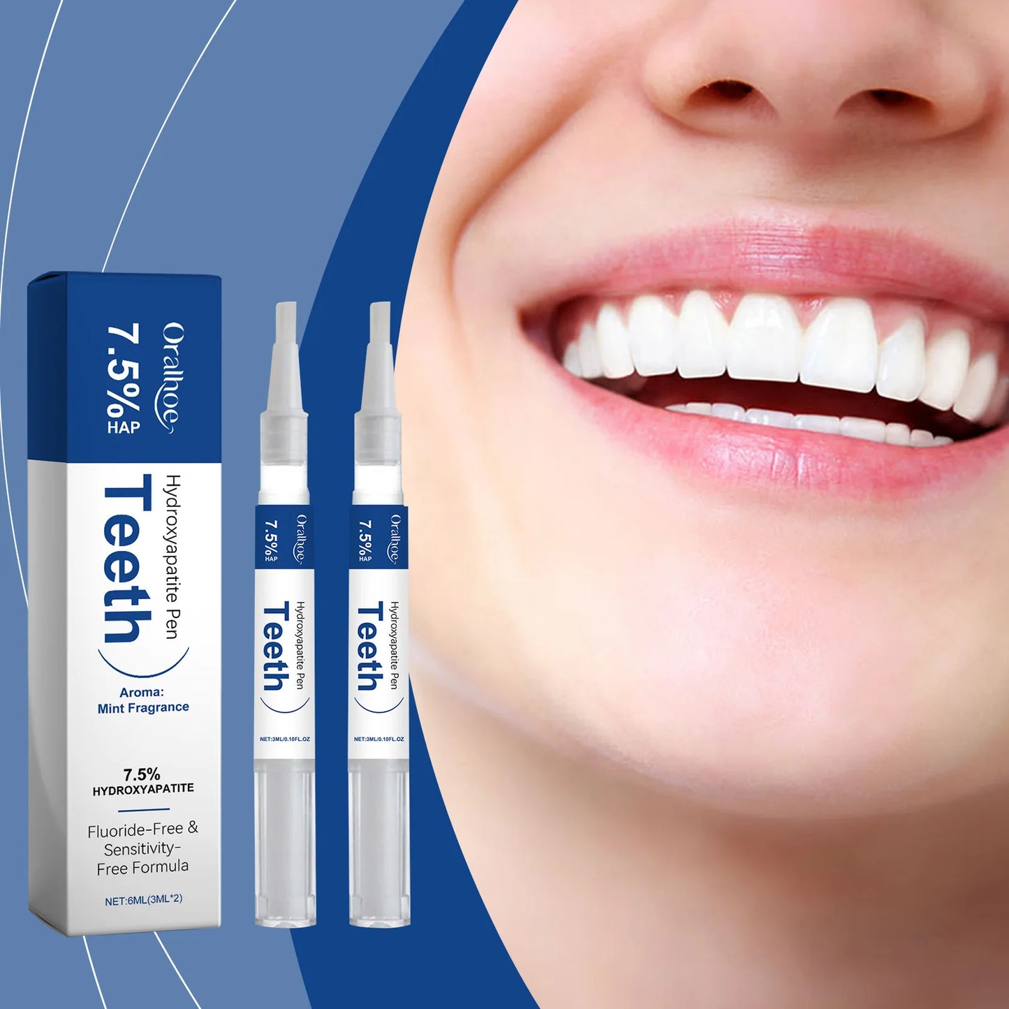 Oralhoe Teeth Whitening Pen – Remove Stains & Brighten Smile