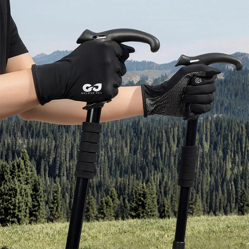 Outdoor Hiking & Climbing Gloves – Anti-Slip, UPF 50+ UV Protection