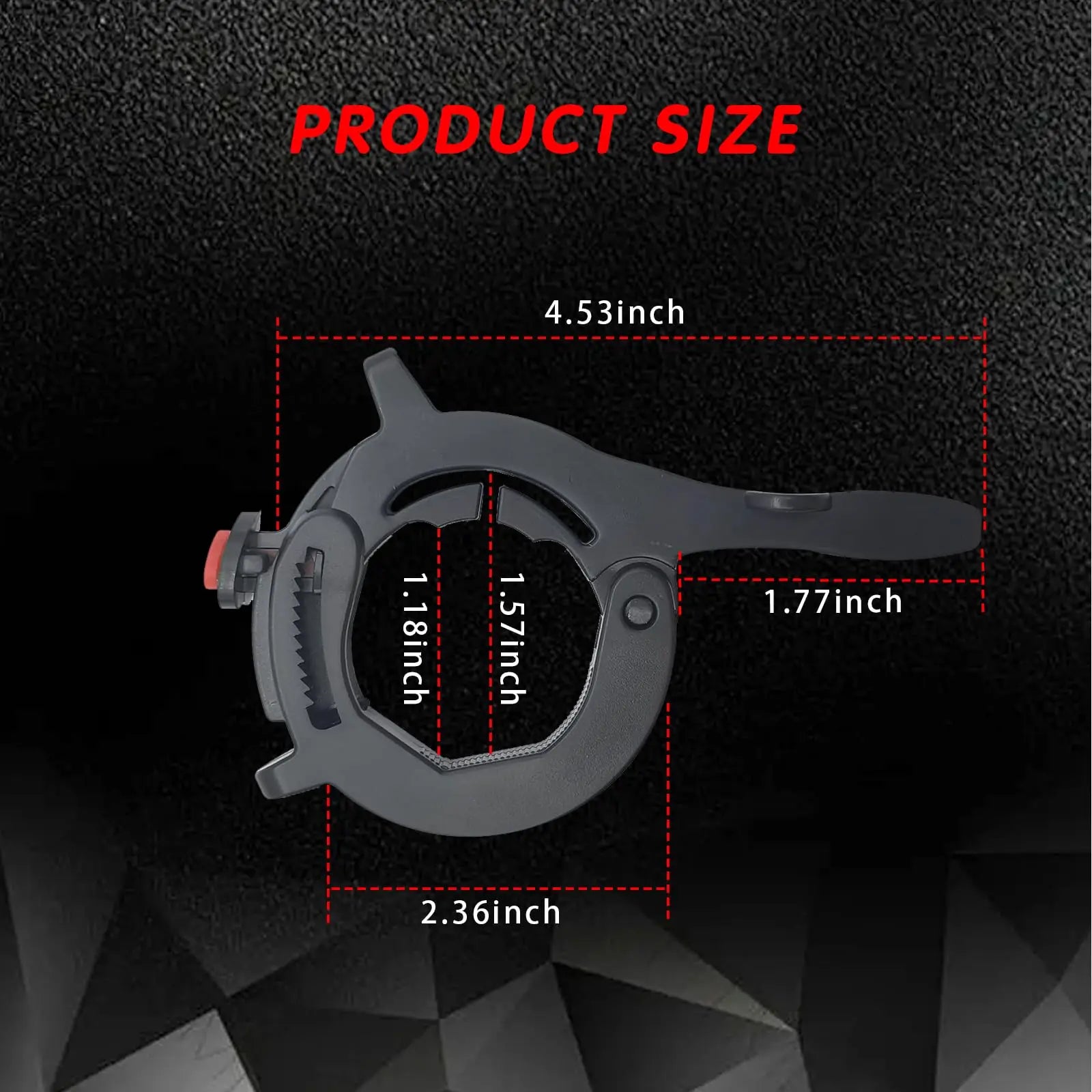 Throttle Cruise Control, Motorcycle Throttle Lock with Silicone Protective Ring, Motorcycle Cruise Control Throttle Clamp, Elect Peaceful Pleasures Health and Wellness