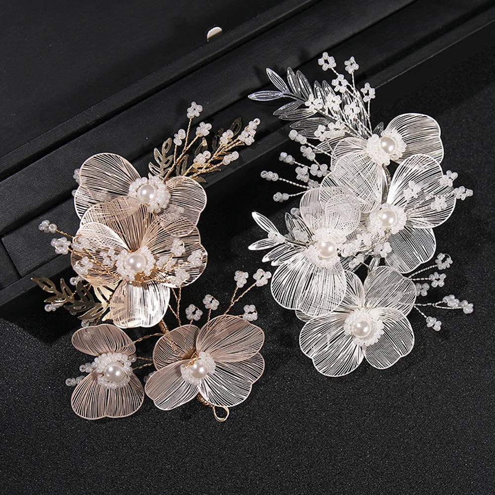 Handmade Wedding Headpieces Pearl Decoration Hair Band for Women Girls Bridal Bridesmaid Wedding Hair Decoration Peaceful Pleasures Health and Wellness