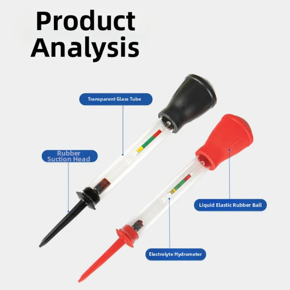 Battery Hydrometer 1.10–1.30 | Electrolyte Density Tester
