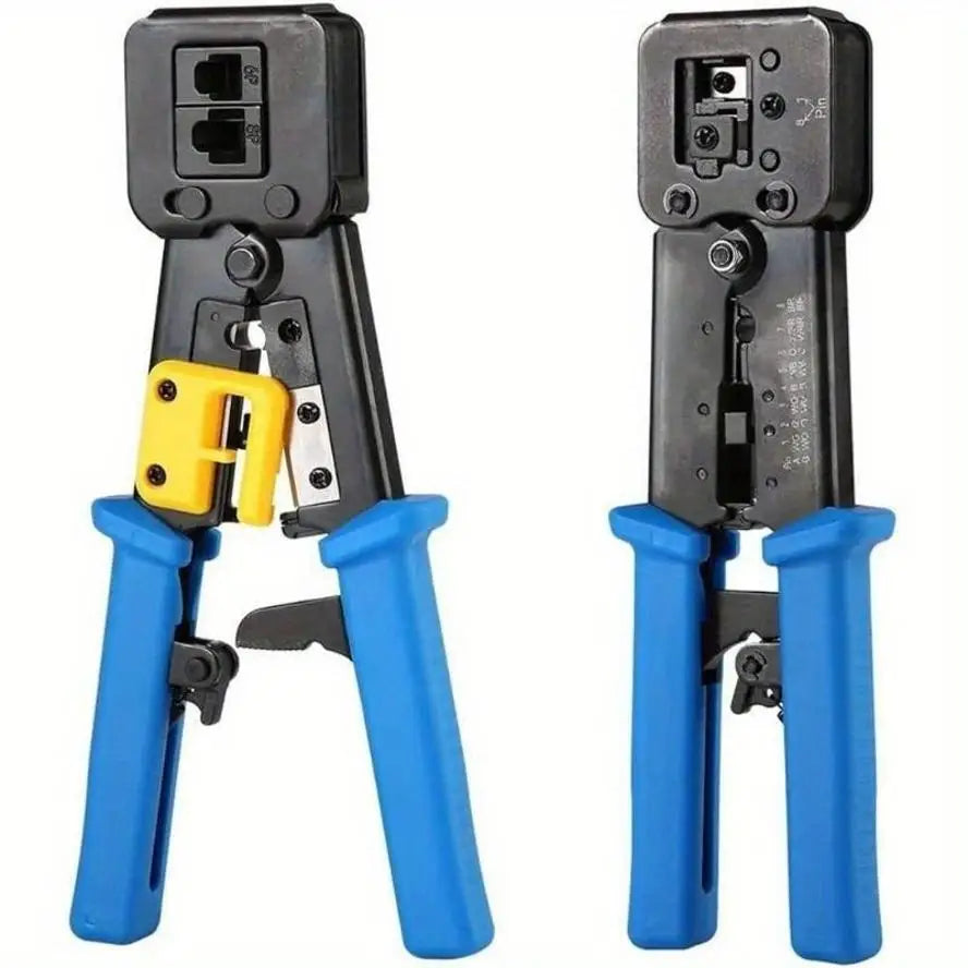 Crimping Tool Ethernet Crimper Cat6 Cat5 Cat5e RJ45 Pass Through