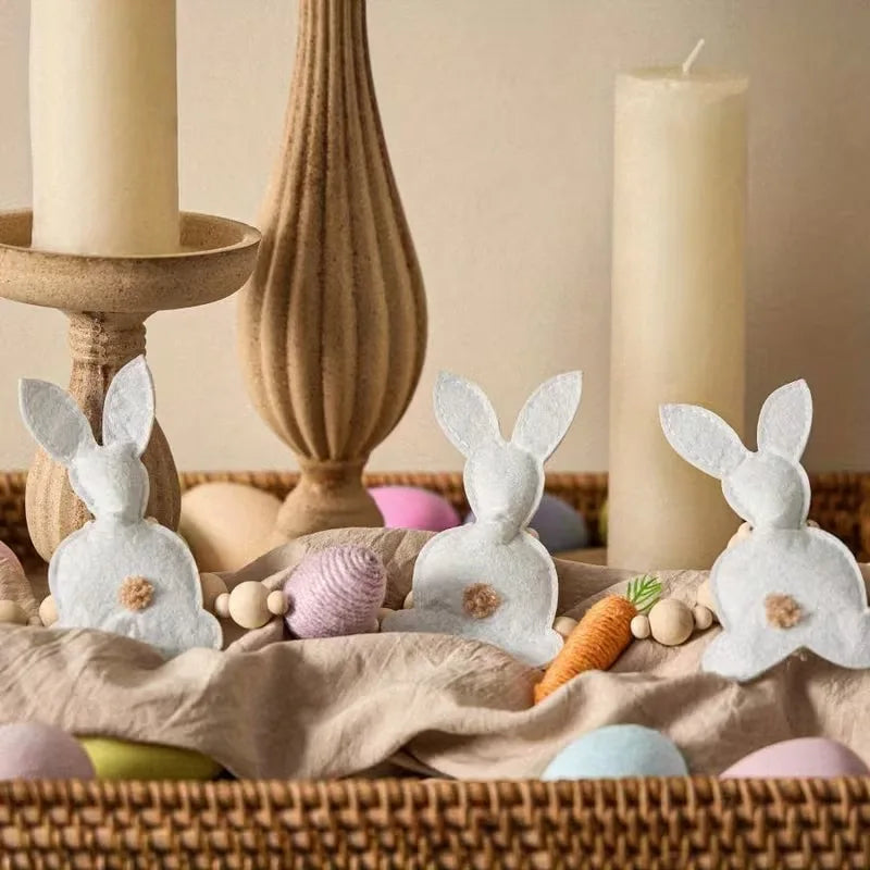 Easter Bunny & Carrot Garland – Spring Door Fireplace Banner
