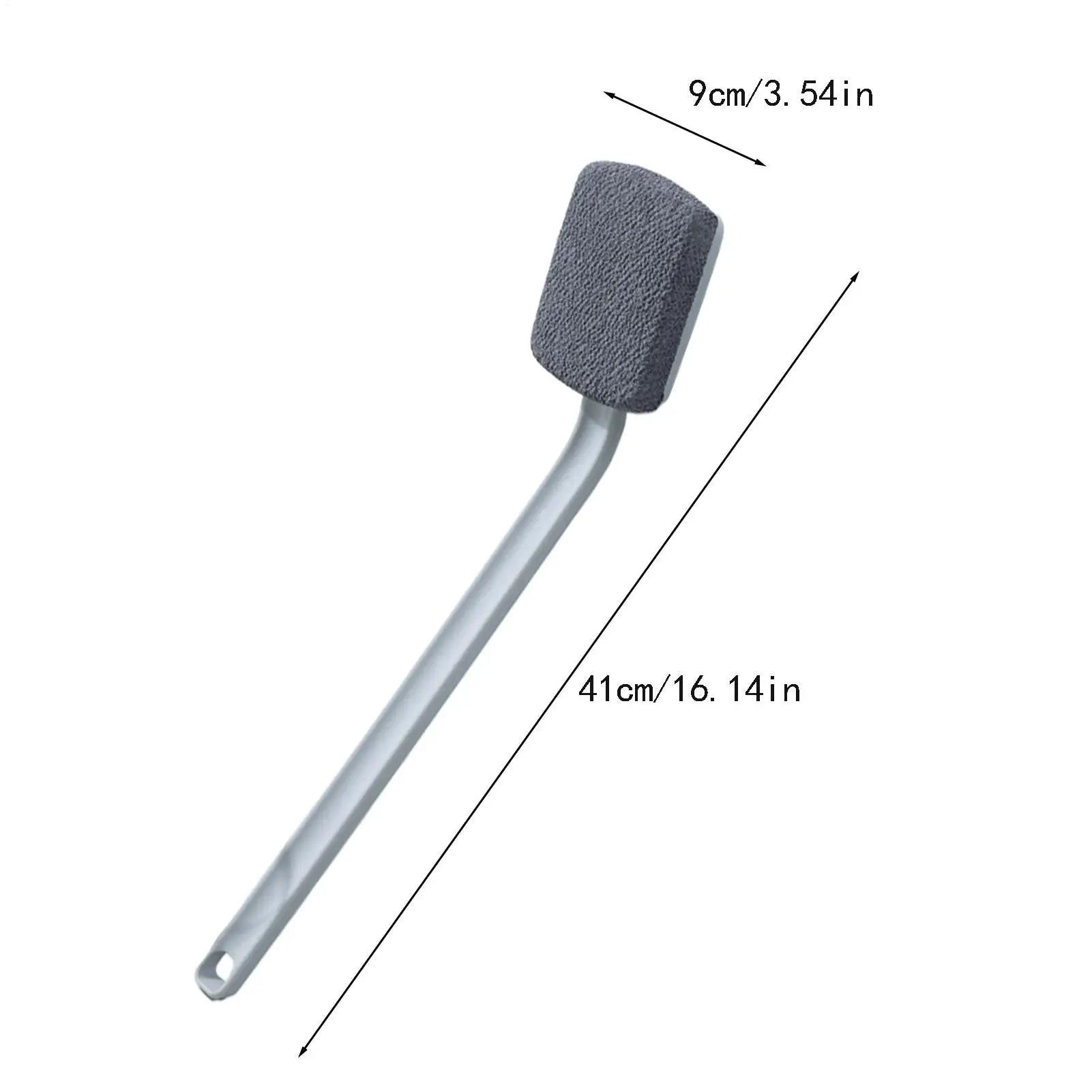 Back Scrubber for Shower Anti Slip Portable Cleaning Cleaner Washer Bath Brush with Long Handle for Showering Bathing Washing Peaceful Pleasures Health and Wellness