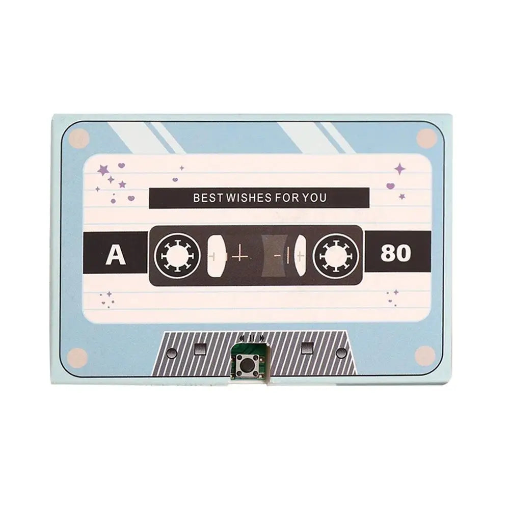 Personalized Voice Recordable Greeting Card for Keepsakes Peaceful Pleasures Health and Wellness C
