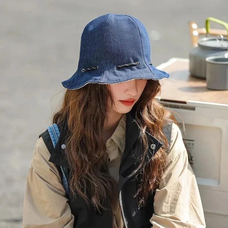 Women's Wide Brim UV Sun Visor Hat – Korean Style Beach Cap Wide Brim Sun Hat Peaceful Pleasures Health and Wellness