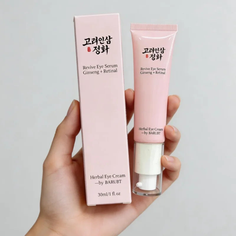Korean Beauty Revitalizing Eye Serum, Retinol Niacinamide Eye Serum Tightening Moisturizing Reduce Fine Lines Herbal Eye Cream Peaceful Pleasures Health and Wellness