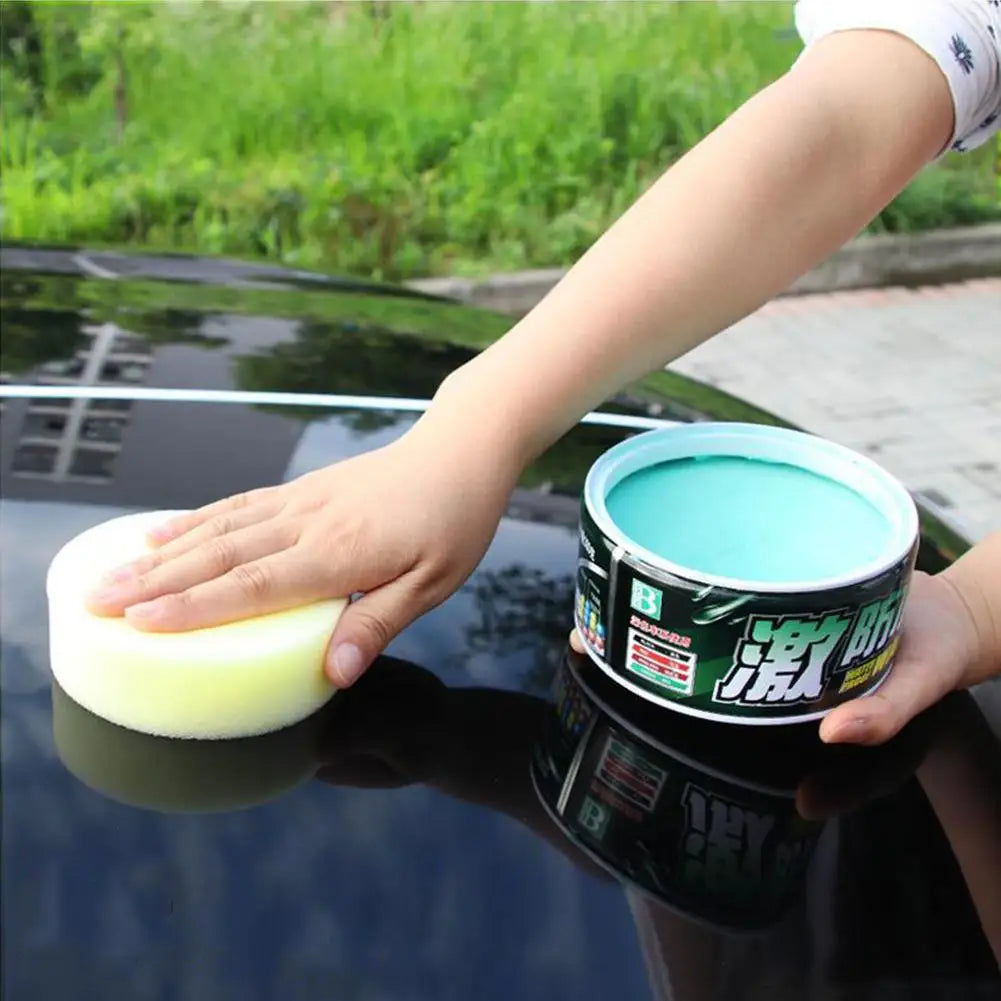 Waterproof Solid Car Wax 300g – Long-Lasting Gloss & Protection