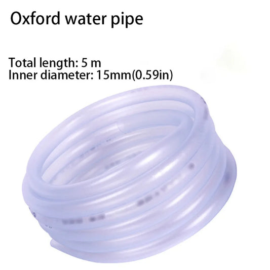 Clear Food-Grade Silicone Tubing 15mm – 5M Aquarium Hose Silicone Tubing Oasis Select 5m
